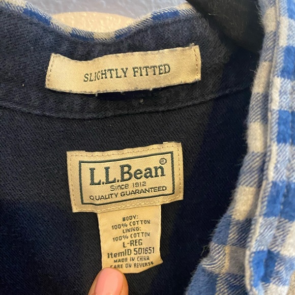LLbean flannel - Picture 3 of 3